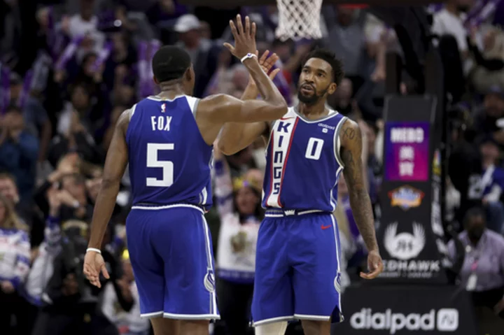 Kings overcome Jokic's 8th triple-double of the season, beat Nuggets 123-117